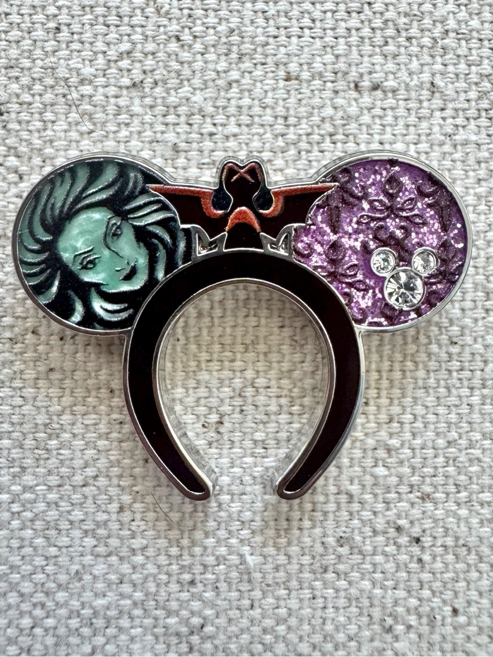 2026 Disneyland Hidden Mickey Wave A Super Chaser Madame Leota Ears Pin